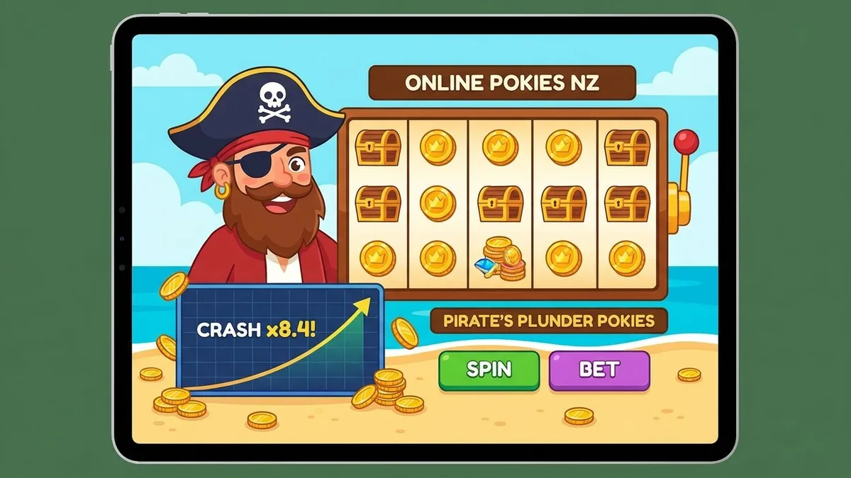 Online Pokies NZ crash games